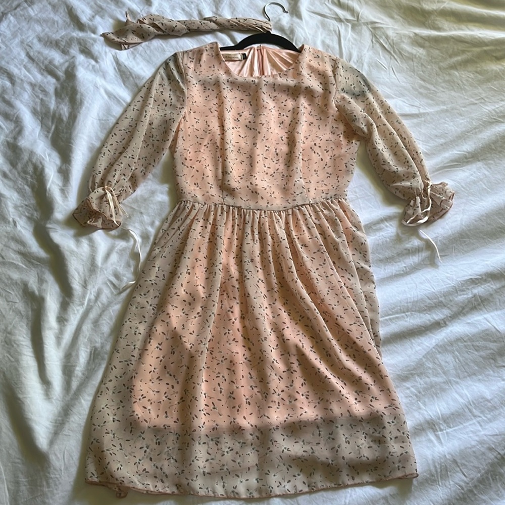 This is a completely new dress. Floral print